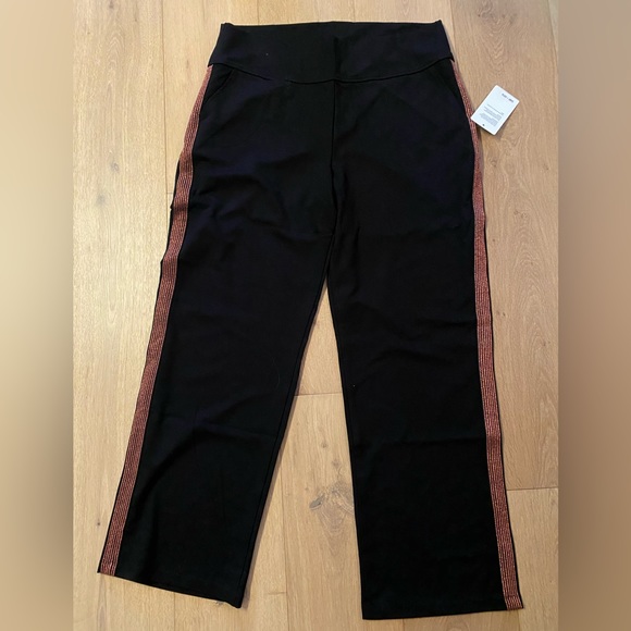 Saint & Sofia Runway Pants (Black & Bronze) - Picture 2 of 4